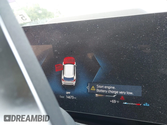 2023 BMW X1 xDrive28i with VIN WBX73EF03P5X21780, listed as a IAAI auction lot 42366909 with 14,673 mi miles and . Bid and sale history available at DreamBid. Image 7.