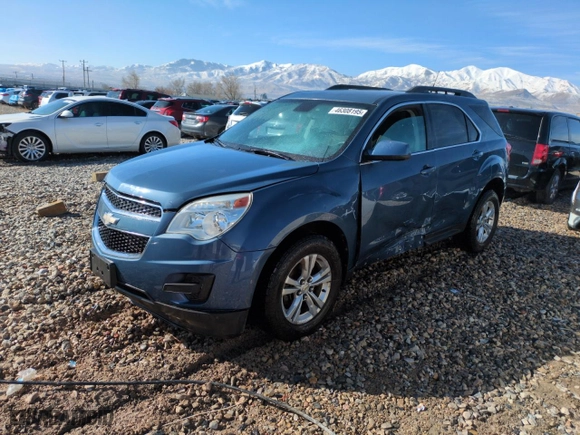 2012 Chevrolet Equinox LT w/1LT with VIN 2GNFLEE57C6173598, listed as a Copart auction lot 46308195 with 116,995 mi miles and Salvage Title. Bid and sale history available at carsss.com. Image 1.