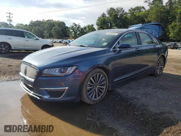 2019 Lincoln MKZ Reserve I with VIN 3LN6L5D96KR618512, listed as a Copart auction lot 62290405 with 55,686 mi miles and Salvage title. Bid and sale history available at DreamBid. Image 1.