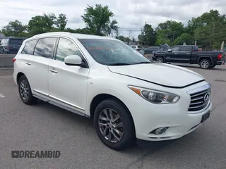 2015 Infiniti QX60 with VIN 5N1AL0MM3FC540132, listed as a IAAI auction lot 42760442 with 197,075 mi miles and . Bid and sale history available at DreamBid. Image 1.