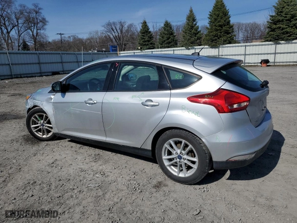 2017 Ford Focus SE with VIN 1FADP3K27HL281159, listed as a Copart auction lot 52916825 with 46,240 mi miles and Salvage Title. Bid and sale history available at carsss.com. Image 2.