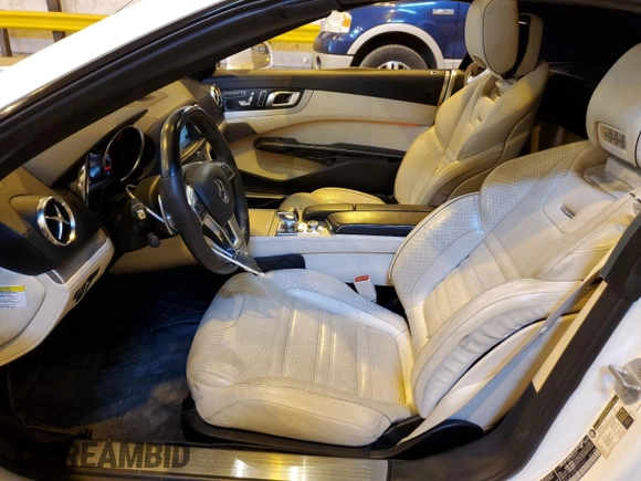 2013 Mercedes-Benz SL 63 AMG with VIN WDDJK7EA8DF008963, listed as a Copart auction lot 62419415 with 36,683 mi miles and Salvage title. Bid and sale history available at DreamBid. Image 7.