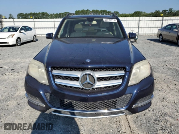 2014 Mercedes-Benz GLK 350 with VIN WDCGG5HB4EG211613, listed as a Copart auction lot 67236774 with 139,060 mi miles and Salvage Title. Bid and sale history available at DreamBid. Image 5.