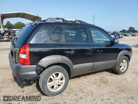 2008 Hyundai Tucson SE with VIN KM8JN12D58U881256, listed as a Copart auction lot 67509304 with 178,522 mi miles and Salvage Title. Bid and sale history available at carsss.com. Image 3.