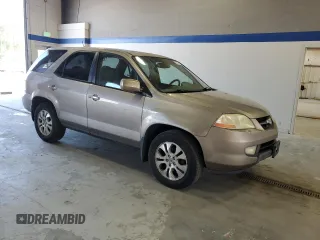 2003 Acura MDX Touring with VIN 2HNYD18653H546843, listed as a Copart auction lot 54572415 with 255,793 mi miles and Salvage Title. Bid and sale history available at DreamBid. Image 4.