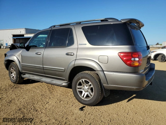 2004 Toyota Sequoia Limited with VIN 5TDZT38A34S237677, listed as a Copart auction lot 46735785 with 206,020 mi miles and Salvage Title. Bid and sale history available at carsss.com. Image 2.