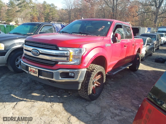 2020 Ford F-150 XL with VIN 1FTEW1E58LKD89638, listed as a IAAI auction lot 41119241 with 58,513 mi miles. Bid and sale history available at carsss.com. Image 17.