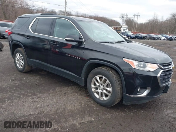 2018 Chevrolet Traverse LT Cloth z VIN 1GNERGKW6JJ204892, wystawiony jako IAAI lot #41821372 z przebiegiem 308 738 mil mil oraz . Historia ofert i sprzedaży dostępna na DreamBid. Obrazek 1.