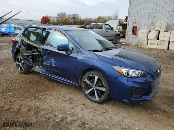 2017 Subaru Impreza Sport with VIN 4S3GTAL69H1723752, listed as a Copart auction lot 77098924 with 65,209 mi miles and Clean Title. Bid and sale history available at carsss.com. Image 4.