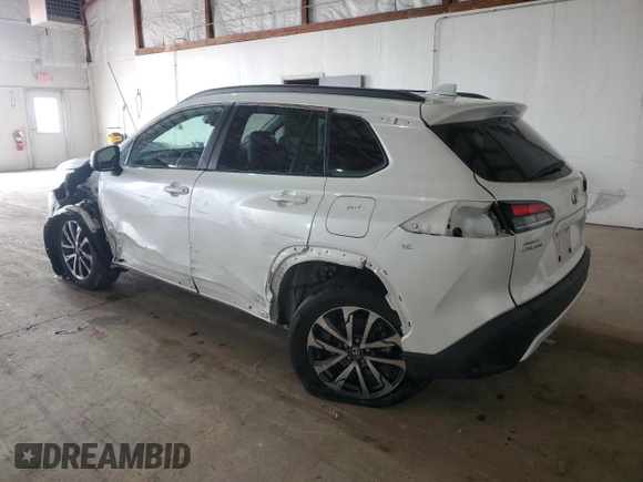 2023 Toyota Corolla Cross XLE with VIN 7MUDAABG7PV068968, listed as a Copart auction lot 51922695 with 43,911 mi miles and Salvage title. Bid and sale history available at DreamBid. Image 2.