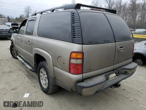 2003 Chevrolet Suburban Z71 with VIN 3GNFK16ZX3G284955, listed as a Copart auction lot 47545015 with Not Provided miles and Salvage Title. Bid and sale history available at carsss.com. Image 2.