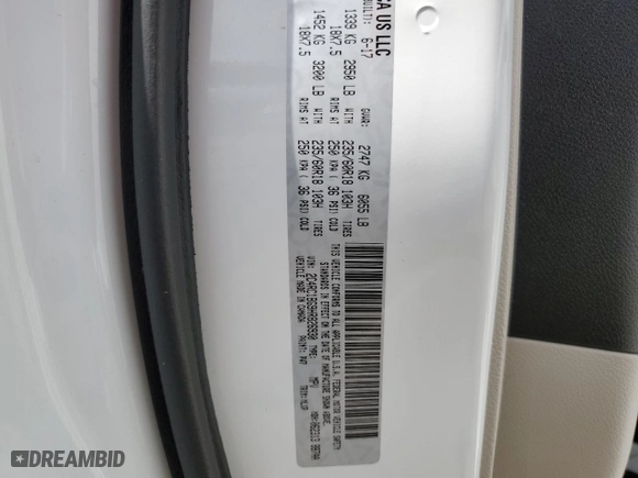 2017 Chrysler Pacifica Touring-L with VIN 2C4RC1BG9HR826930, listed as a Copart auction lot 51117785 with 134,301 mi miles and Salvage Title. Bid and sale history available at carsss.com. Image 13.