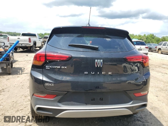 2024 Buick Encore GX Preferred z VIN KL4AMCSL2RB048368, wystawiony jako Copart lot #56552095 z przebiegiem Nie podano mil oraz Szkoda całkowita • Salvage title. Historia ofert i sprzedaży dostępna na DreamBid. Obrazek 6.