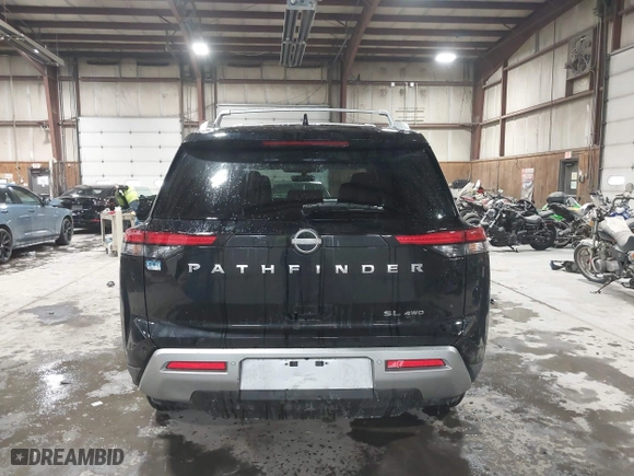 2024 Nissan Pathfinder SL with VIN 5N1DR3CCXRC307679, listed as a IAAI auction lot 41542973 with 2,170 mi miles. Bid and sale history available at carsss.com. Image 17.