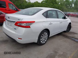2014 Nissan Sentra S with VIN 3N1AB7AP5EL665265, listed as a IAAI auction lot 42142077 with 183,767 mi miles and . Bid and sale history available at DreamBid. Image 4.