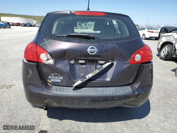 2014 Nissan Rogue Select S with VIN JN8AS5MT9EW610617, listed as a Copart auction lot 52747225 with 199,418 mi miles and Salvage Title. Bid and sale history available at carsss.com. Image 6.