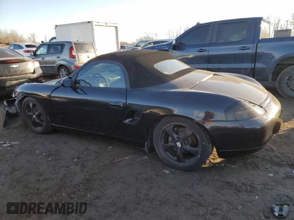 2002 Porsche Boxster with VIN WP0CA29872U623187, listed as a Copart auction lot 42867595 with 147,224 mi miles and Clean title. Bid and sale history available at DreamBid. Image 2.