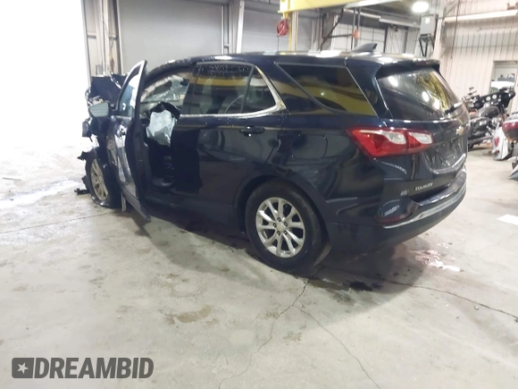 2020 Chevrolet Equinox LT with VIN 3GNAXUEV4LS606708, listed as a IAAI auction lot 41192737 with 59,539 mi miles. Bid and sale history available at carsss.com. Image 3.