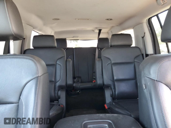 2018 Chevrolet Suburban Premier with VIN 1GNSCJKC4JR189639, listed as a Copart auction lot 64221035 with 110,256 mi miles and Salvage title. Bid and sale history available at DreamBid. Image 10.