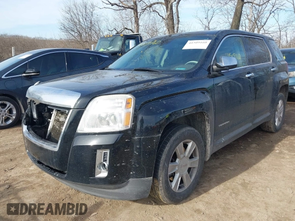 2013 GMC Terrain SLE with VIN 2GKALMEK7D6433734, listed as a IAAI auction lot 41509160 with 164,758 mi miles. Bid and sale history available at carsss.com. Image 6.