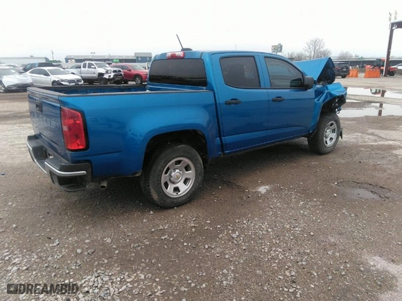 2022 Chevrolet Colorado 2WD Work Truck with VIN 1GCGSBEA9N1331943, listed as a IAAI auction lot 41378162 with 70,227 mi miles. Bid and sale history available at carsss.com. Image 4.
