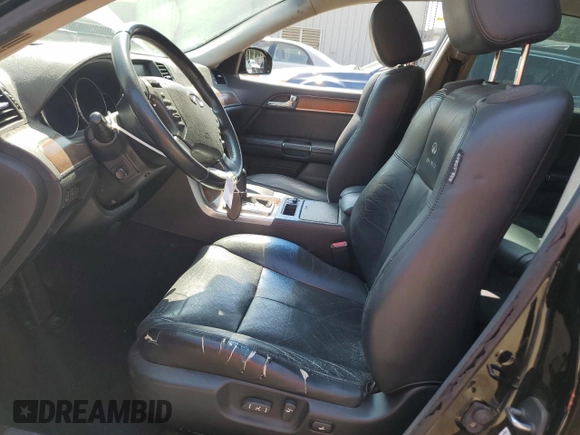 2008 Infiniti M with VIN JNKBY01E98M500804, listed as a Copart auction lot 41509905 with 180,739 mi miles and Non repairable. Bid and sale history available at DreamBid. Image 7.