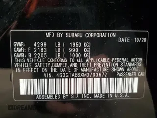 2021 Subaru Impreza with VIN 4S3GTAB6XM3703672, listed as a Copart auction lot 52394865 with 88,148 mi miles and Clean Title. Bid and sale history available at carsss.com. Image 14.