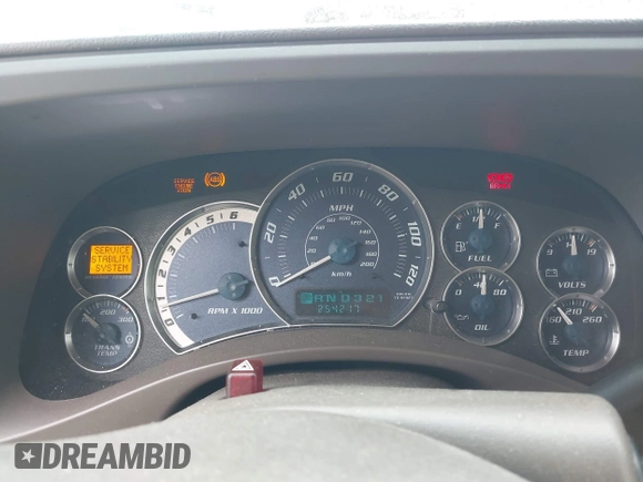 2002 Cadillac Escalade with VIN 1GYEK63NX2R113568, listed as a IAAI auction lot 42382667 with 254,217 mi miles and . Bid and sale history available at DreamBid. Image 7.