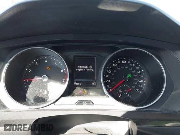 2021 Volkswagen Tiguan S with VIN 3VV1B7AX1MM044788, listed as a IAAI auction lot 41678069 with 91,665 mi miles and . Bid and sale history available at DreamBid. Image 7.