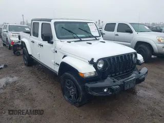 2022 Jeep Gladiator Texas Trail with VIN 1C6HJTAGXNL143080, listed as a IAAI auction lot 41535719 with 36,620 mi miles. Bid and sale history available at carsss.com. Image 1.
