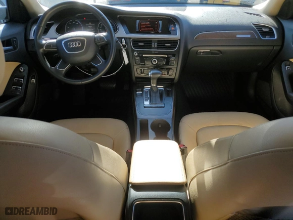 2014 Audi A4 Premium with VIN WAUBFAFLXEN043427, listed as a Copart auction lot 88915395 with 94,130 mi miles and Salvage Title. Bid and sale history available at carsss.com. Image 8.