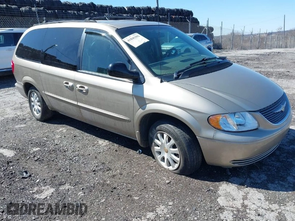 2002 Chrysler Town & Country EX with VIN 2C8GP74LX2R573857, listed as a IAAI auction lot 41846302 with Not Provided miles and . Bid and sale history available at carsss.com. Image 1.