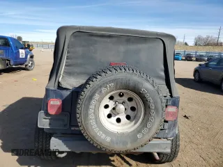 2006 Jeep Wrangler Sport with VIN 1J4FA49S26P775297, listed as a Copart auction lot 48072125 with 0 mi miles and Salvage Title. Bid and sale history available at carsss.com. Image 6.