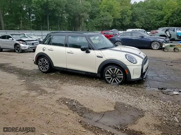 2023 MINI Hardtop 4 Door Cooper S with VIN WMW53DK01P2S88334, listed as a Copart auction lot 71637194 with 0 mi miles and Salvage Title. Bid and sale history available at carsss.com. Image 13.