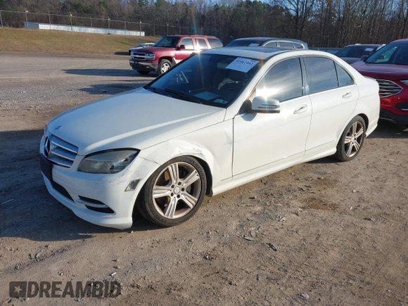 2011 Mercedes-Benz C 350 Sport with VIN WDDGF5GB4BF531712, listed as a IAAI auction lot 41461042 with 165,746 mi miles and . Bid and sale history available at DreamBid. Image 2.