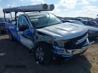 2021 Chevrolet Silverado 1500 Work Truck with VIN 3GCNWAEF3MG369444, listed as a IAAI auction lot 41493032 with 83,019 mi miles. Bid and sale history available at carsss.com. Image 1.