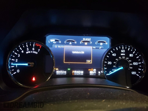2020 Ford Expedition Platinum with VIN 1FMJU1MT9LEA37876, listed as a Copart auction lot 52754775 with 80,472 mi miles and Salvage title. Bid and sale history available at DreamBid. Image 9.