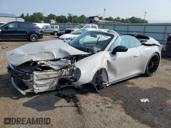 2024 Porsche 911 Carrera S with VIN WP0CB2A93RS245845, listed as a Copart auction lot 67671974 with 333 mi miles and Salvage Title. Bid and sale history available at carsss.com. Image 1.