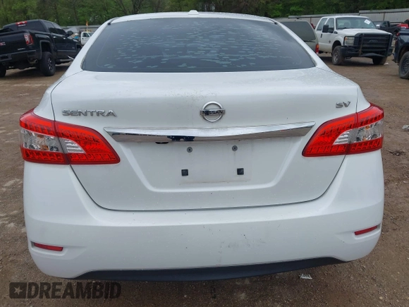 2015 Nissan Sentra SV with VIN 3N1AB7AP7FY267219, listed as a IAAI auction lot 41857961 with 115,536 mi miles. Bid and sale history available at carsss.com. Image 17.