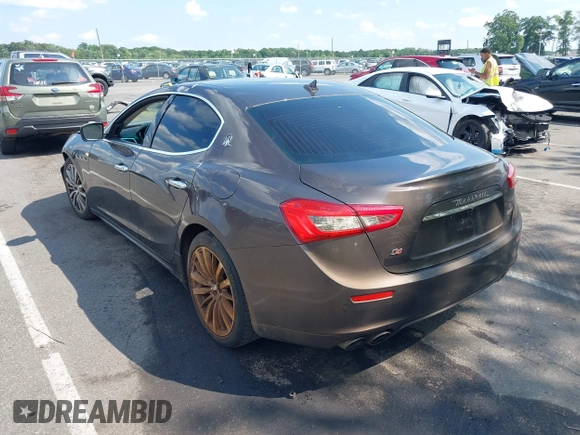 2015 Maserati Ghibli S Q4 with VIN ZAM57RTA7F1154097, listed as a IAAI auction lot 42568564 with 113,436 mi miles and . Bid and sale history available at DreamBid. Image 3.
