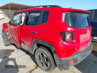 2017 Jeep Renegade Sport z VIN ZACCJAAB9HPF54630, wystawiony jako IAAI lot #42337317 z przebiegiem 135 571 mil mil oraz . Historia ofert i sprzedaży dostępna na DreamBid. Obrazek 3.