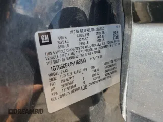 2017 GMC Canyon 2WD SLE with VIN 1GTG5CEA4H1166613, listed as a Copart auction lot 67032684 with 127,339 mi miles and Salvage Title. Bid and sale history available at carsss.com. Image 12.