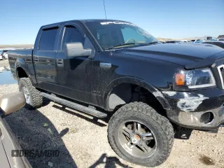 2006 Ford F-150 XLT with VIN 1FTPW14516KB93328, listed as a Copart auction lot 50516675 with 204,864 mi miles and Salvage Title. Bid and sale history available at carsss.com. Image 4.