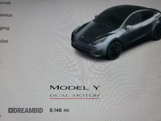2023 Tesla Model Y Performance with VIN 7SAYGDEF4PF920859, listed as a Copart auction lot 89136705 with 8,148 mi miles and Salvage Title. Bid and sale history available at DreamBid. Image 9.