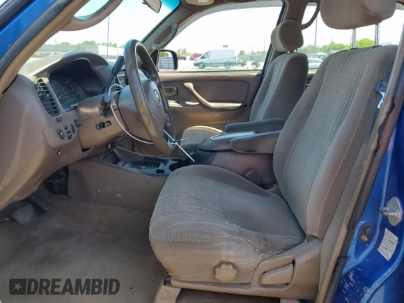 2004 Toyota Tundra SR5 with VIN 5TBET34154S441927, listed as a Copart auction lot 54721745 with 164,846 mi miles and Salvage Title. Bid and sale history available at carsss.com. Image 7.