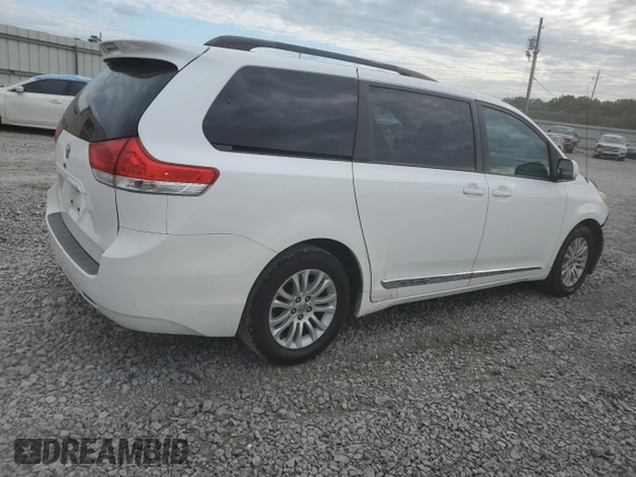 2011 Toyota Sienna XLE AAS with VIN 5TDYK3DC9BS120849, listed as a Copart auction lot 74142764 with 190,217 mi miles and Salvage Title. Bid and sale history available at carsss.com. Image 3.
