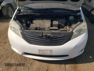 2013 Toyota Sienna L with VIN 5TDZK3DC7DS330924, listed as a Copart auction lot 75035774 with 153,550 mi miles and Salvage Title. Bid and sale history available at carsss.com. Image 12.