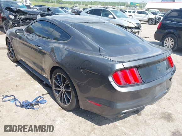 2016 Ford Mustang EcoBoost with VIN 1FA6P8TH1G5215489, listed as a IAAI auction lot 42221155 with 115,615 mi miles and . Bid and sale history available at DreamBid. Image 3.