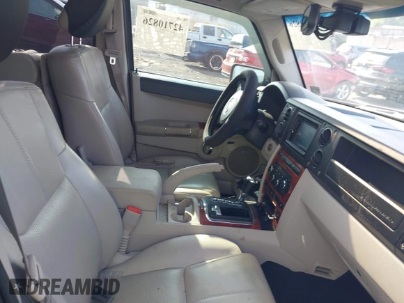 2007 Jeep Commander Limited with VIN 1J8HG58217C585075, listed as a IAAI auction lot 42710826 with 129,728 mi miles and . Bid and sale history available at DreamBid. Image 5.