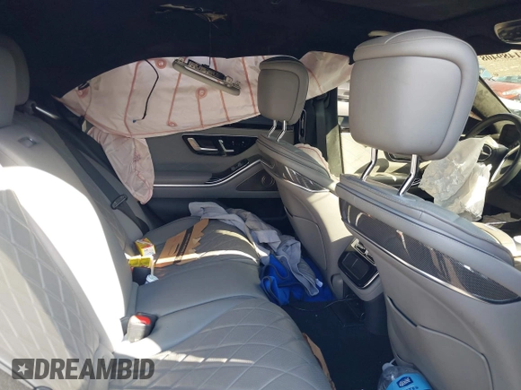 2021 Mercedes-Benz S 580 with VIN W1K6G7GB7MA057744, listed as a IAAI auction lot 41489408 with Not Provided miles and . Bid and sale history available at DreamBid. Image 8.